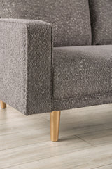 Elverum Charcoal Gray Sofa & Loveseat by Furniture of America at Eve Furniture