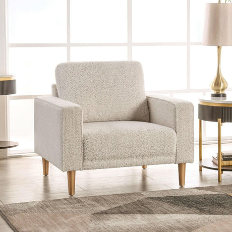 Elverum Off-White Chair by Furniture of America at Eve Furniture