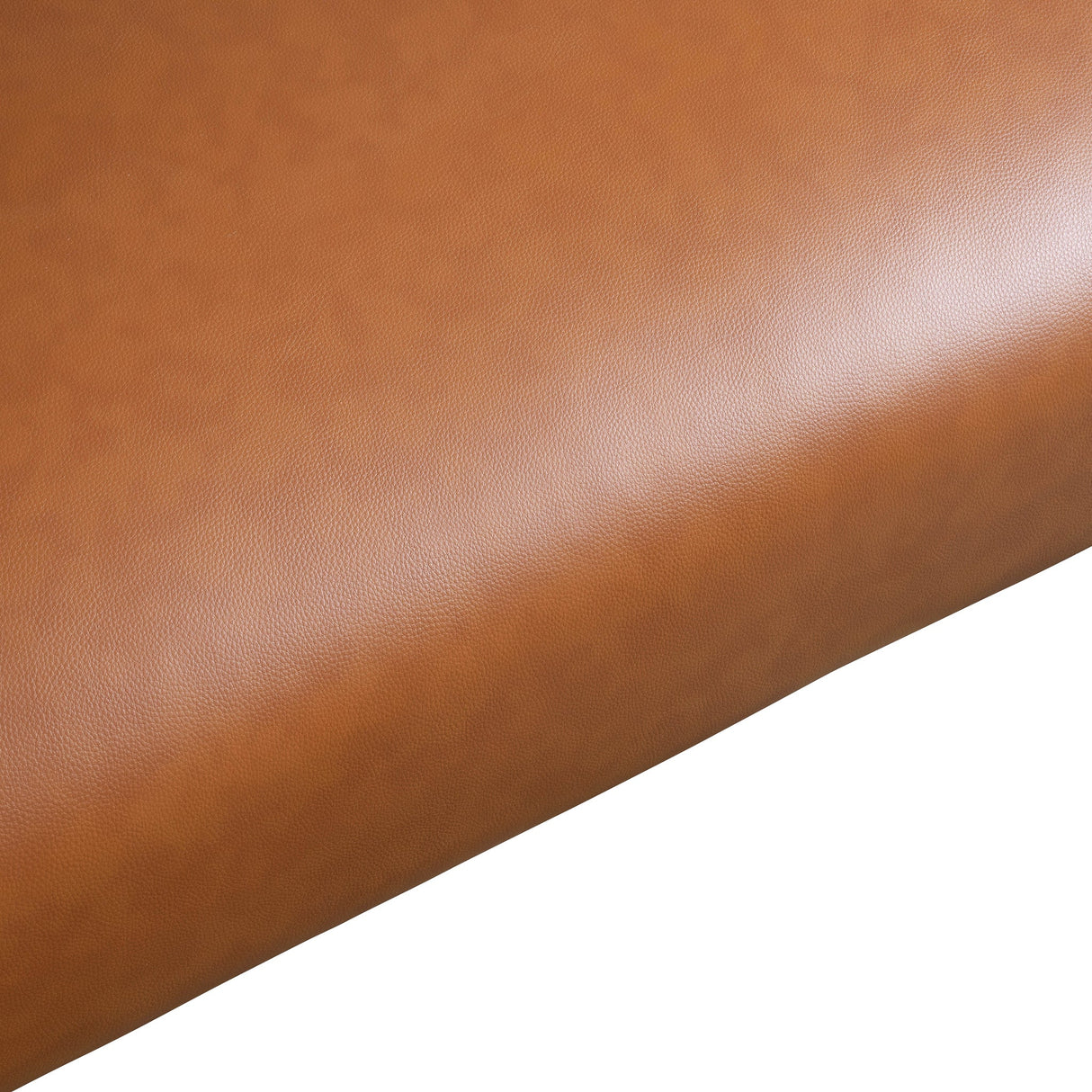 Elwood Cognac Vegan Leather Sofa by Ashcroft Furniture at Eve Furniture