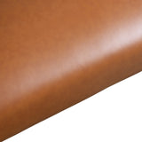 Elwood Cognac Vegan Leather Sofa by Ashcroft Furniture at Eve Furniture