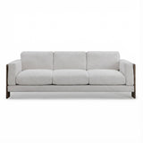 Elyn 91" Cream Contract-Grade Boucle Sofa by TOV Furniture at Eve Furniture