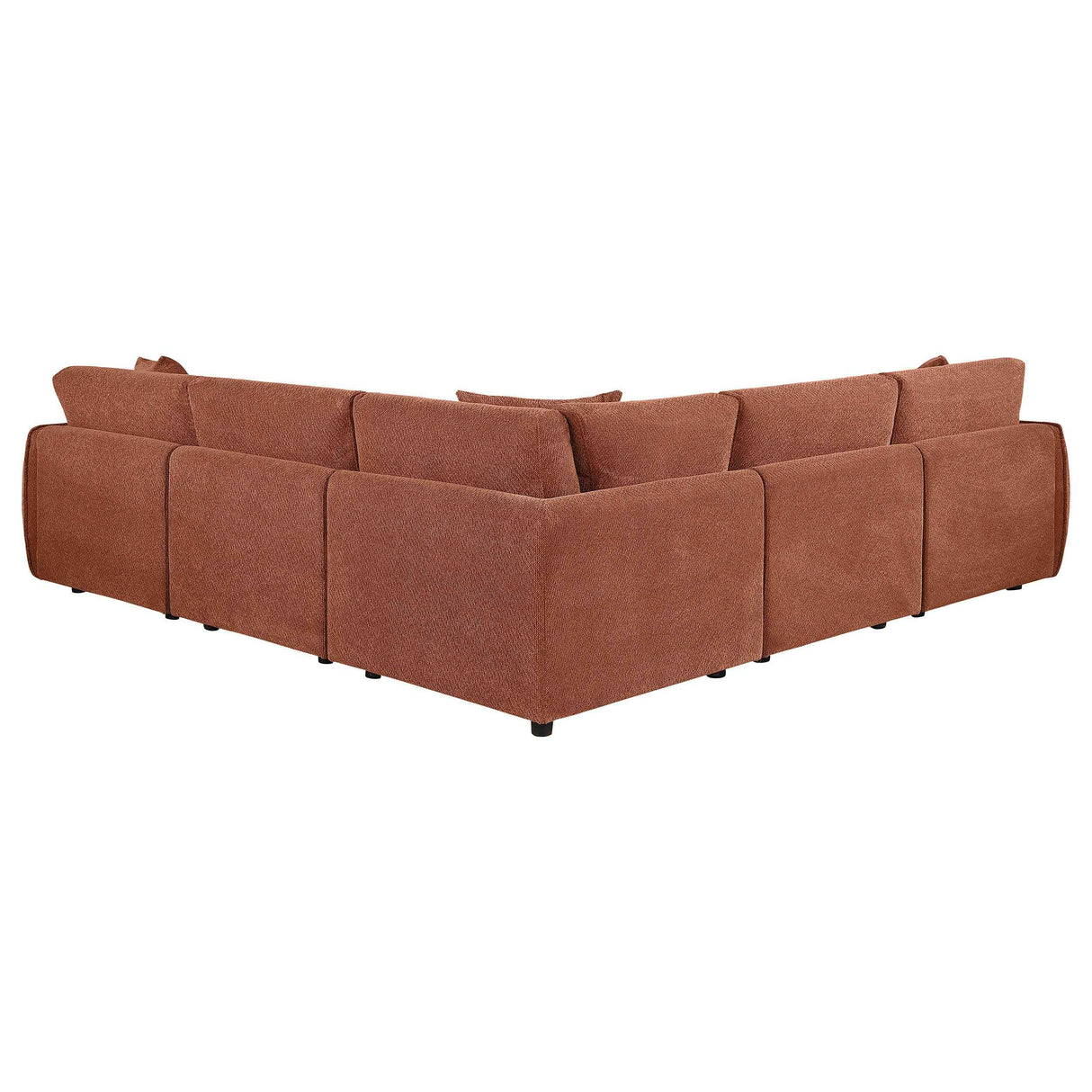 Elysia Coral 5-piece Chenille Upholstered Modular Sectional Sofa by Coaster at Eve Furniture