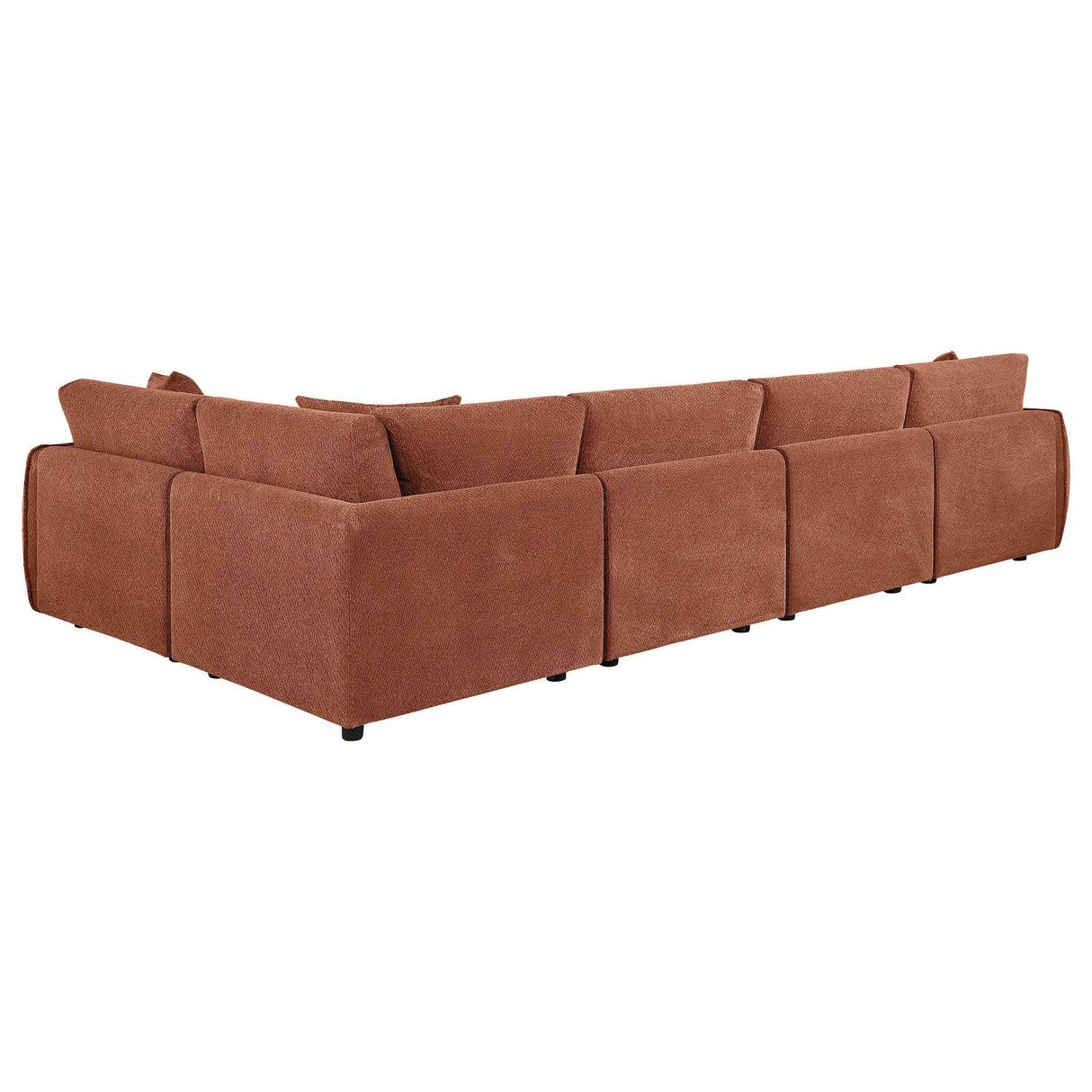 Elysia Coral 5-piece Chenille Upholstered Modular Sectional Sofa by Coaster at Eve Furniture