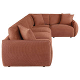 Elysia Coral 5-piece Chenille Upholstered Modular Sectional Sofa by Coaster at Eve Furniture