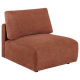 Elysia Coral 5-piece Chenille Upholstered Modular Sectional Sofa by Coaster at Eve Furniture