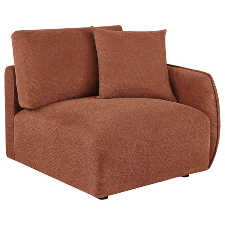 Elysia Coral 5-piece Chenille Upholstered Modular Sectional Sofa by Coaster at Eve Furniture