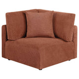 Elysia Coral 6-piece Chenille Upholstered Modular Sectional Sofa by Coaster at Eve Furniture