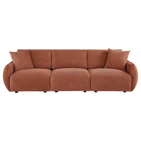 Elysia Coral Chenille Upholstered Modular Lounge Sofa by Coaster at Eve Furniture
