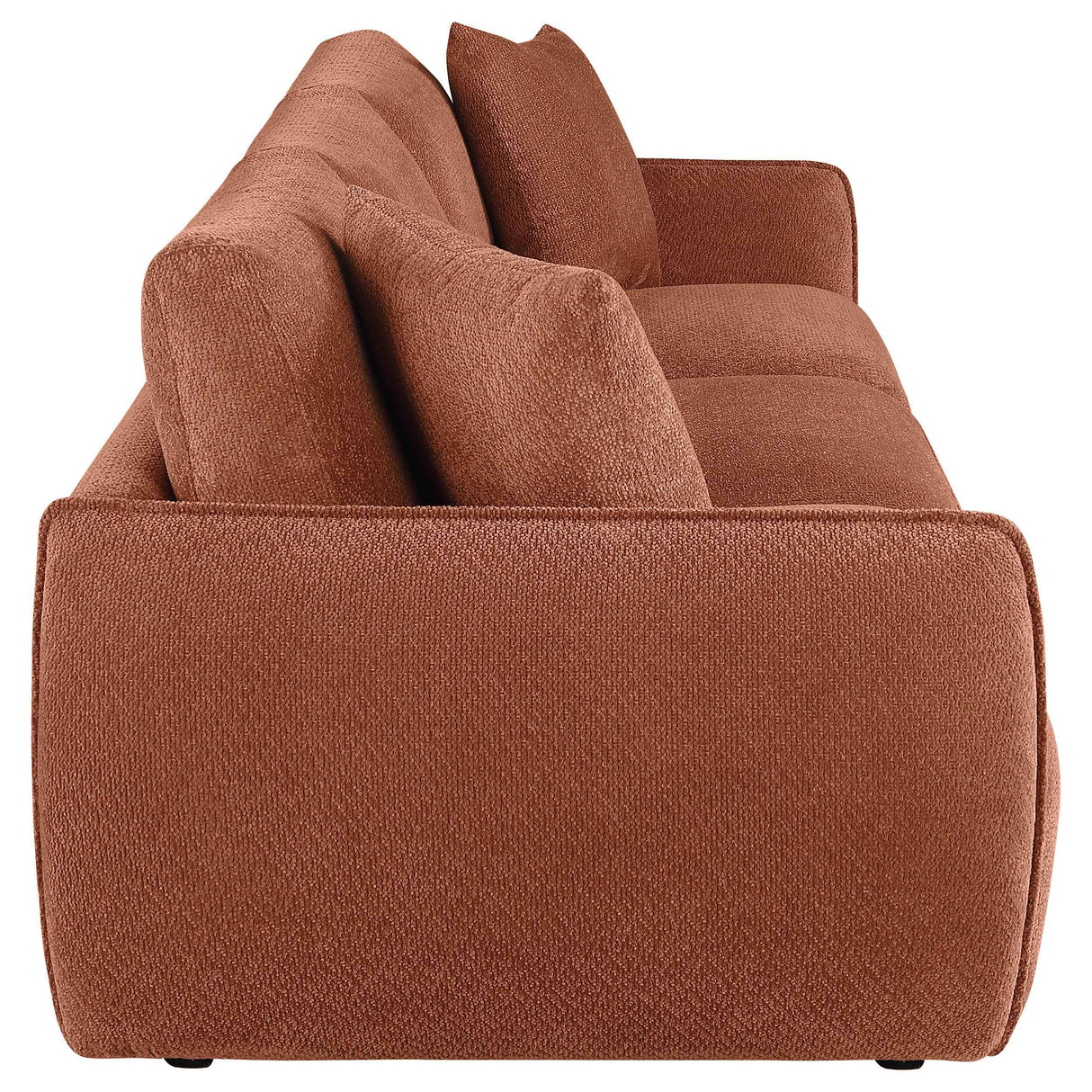 Elysia Coral Chenille Upholstered Modular Lounge Sofa by Coaster at Eve Furniture