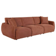 Elysia Coral Chenille Upholstered Modular Lounge Sofa by Coaster at Eve Furniture