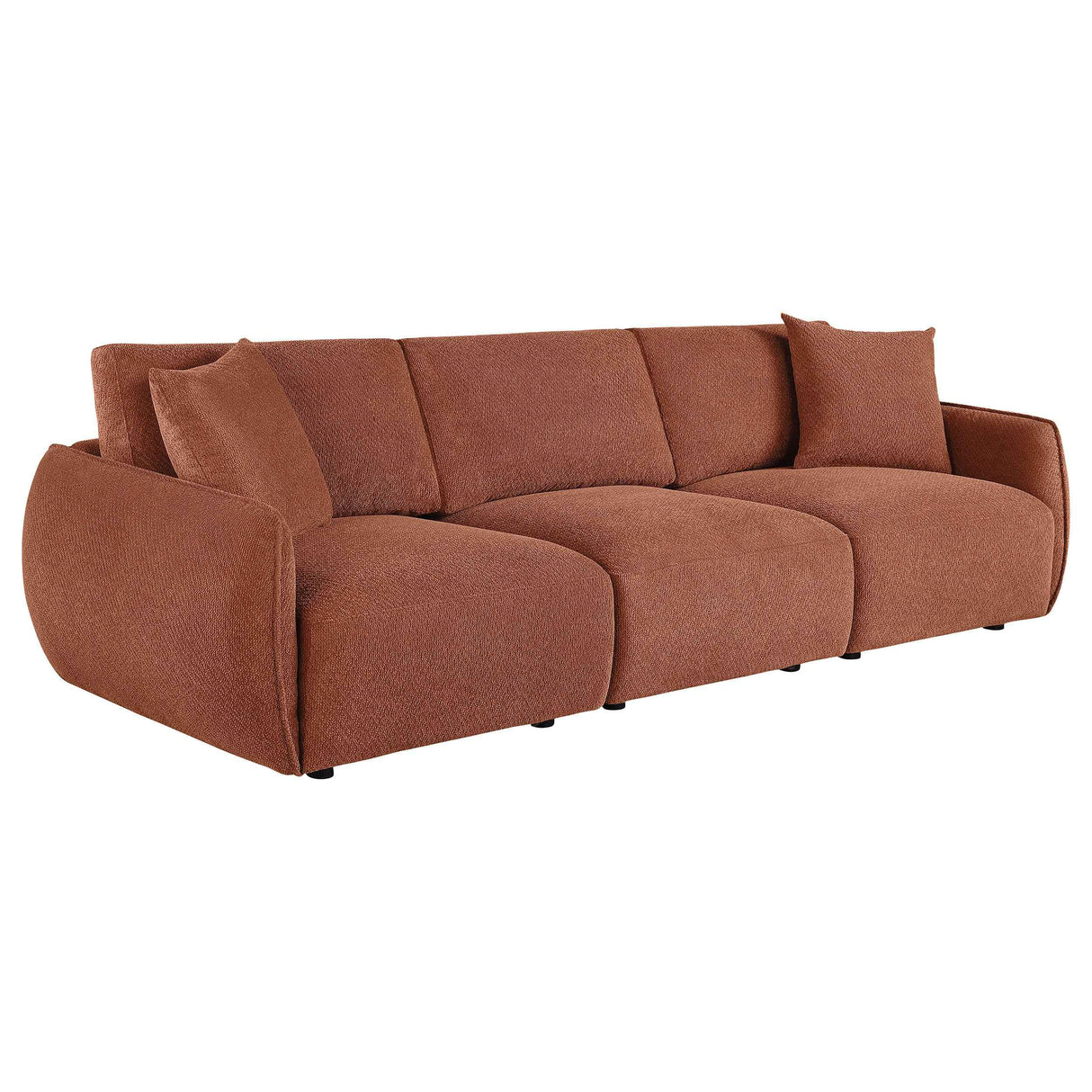Elysia Coral Chenille Upholstered Modular Lounge Sofa by Coaster at Eve Furniture