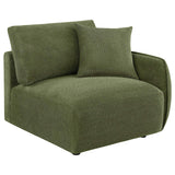 Elysia Green 6-piece Chenille Upholstered Modular Sectional Sofa by Coaster at Eve Furniture