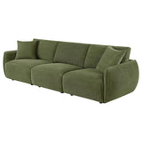 Elysia Green Chenille Upholstered Modular Lounge Sofa by Coaster at Eve Furniture