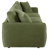 Elysia Green Chenille Upholstered Modular Lounge Sofa by Coaster at Eve Furniture