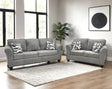 Elysian Gray Sofa & Loveseat by Happy Homes at Eve Furniture