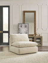 Elyza Linen 10-Piece Left Arm Facing LAF Chaise Sectional by Ashley at Eve Furniture