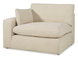 Elyza Linen 2-Piece Right Arm Facing Chaise Sectional by Ashley at Eve Furniture