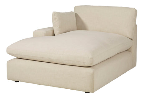 Elyza Linen 4-Piece Double Chaise Sectional by Ashley at Eve Furniture