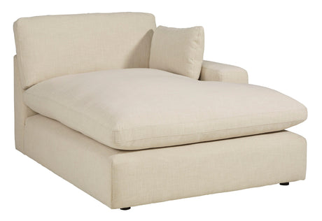 Elyza Linen 4-Piece Double Chaise Sectional by Ashley at Eve Furniture