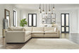 Elyza Linen 5-Piece Sectional by Ashley at Eve Furniture