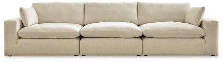 Elyza Linen Modular Sofa & Loveseat by Ashley at Eve Furniture