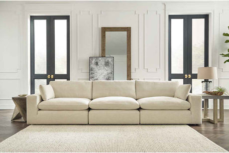 Elyza Linen Modular Sofa & Loveseat by Ashley at Eve Furniture