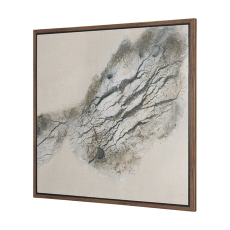 Emanation by Ira Havuka Hand-Embellished Textured Framed Canvas Artwork by Mercana at Eve Furniture