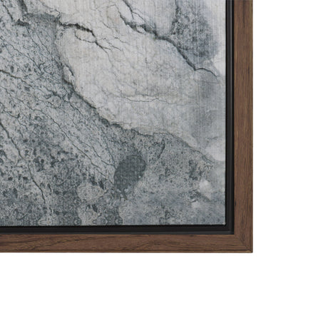Emanation by Ira Havuka Hand-Embellished Textured Framed Canvas Artwork by Mercana at Eve Furniture
