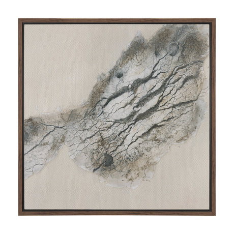 Emanation by Ira Havuka Hand-Embellished Textured Framed Canvas Artwork by Mercana at Eve Furniture
