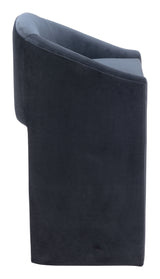 Emas Midnight Gray Barstool by Zuomod at Eve Furniture