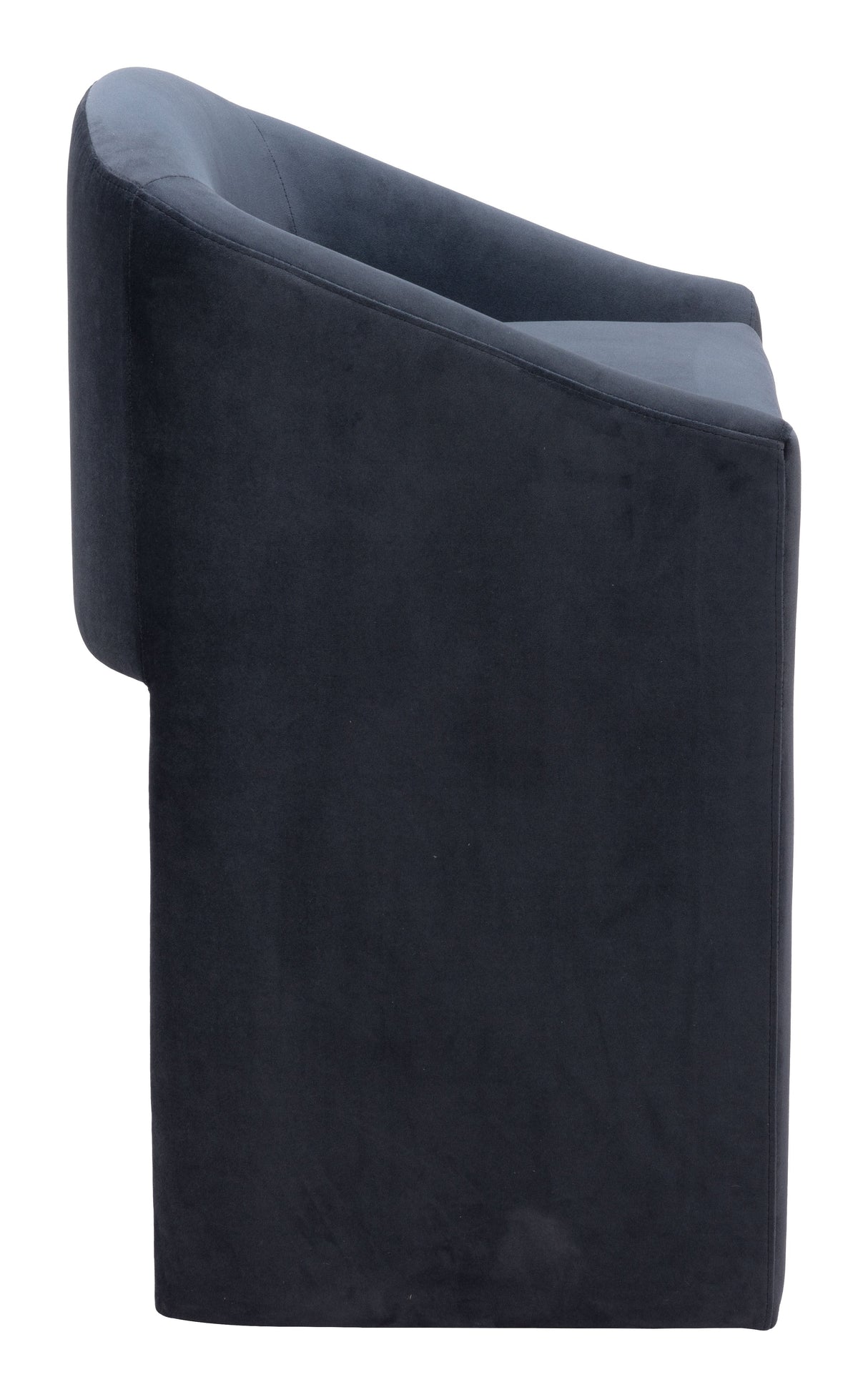 Emas Midnight Gray Counter Stool by Zuomod at Eve Furniture