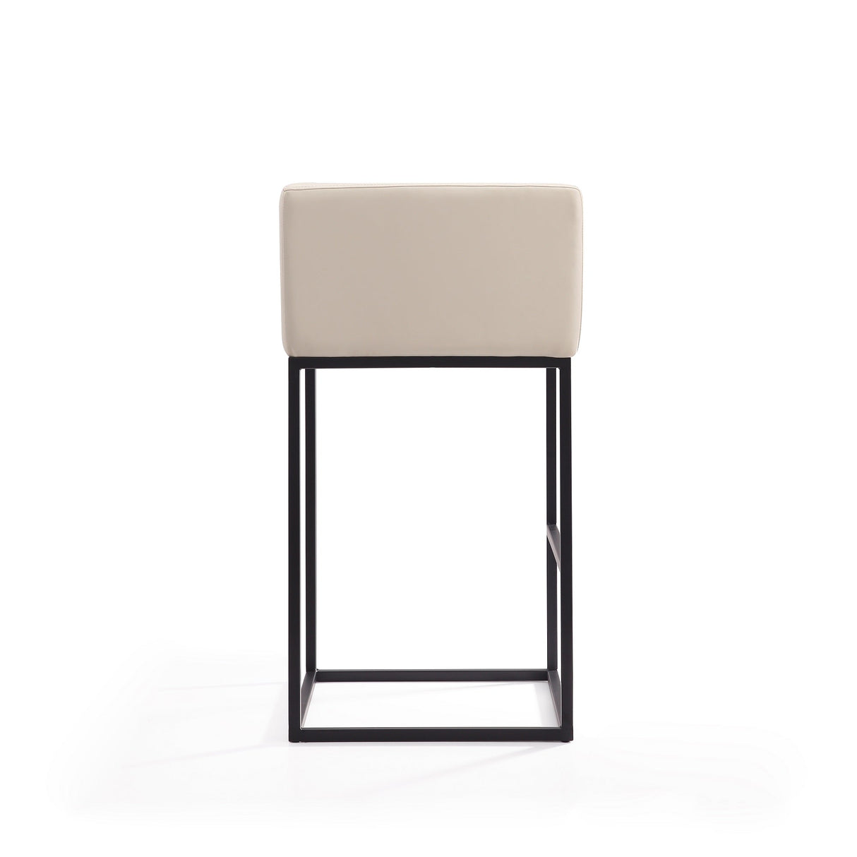 Embassy Barstool in Cream and Black (set of 3) by Manhattan Comfort at Eve Furniture