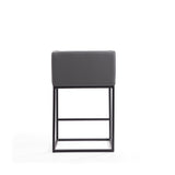 Embassy Counter Stool in Grey and Black (set of 3) by Manhattan Comfort at Eve Furniture