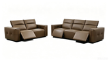 Ember Brown Power Reclining Sofa and Loveseat by New Era Innovations at Eve Furniture