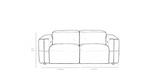 Ember Brown Power Reclining Sofa and Loveseat by New Era Innovations at Eve Furniture