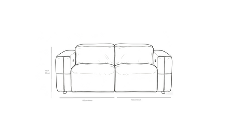 Ember Brown Power Reclining Sofa and Loveseat by New Era Innovations at Eve Furniture
