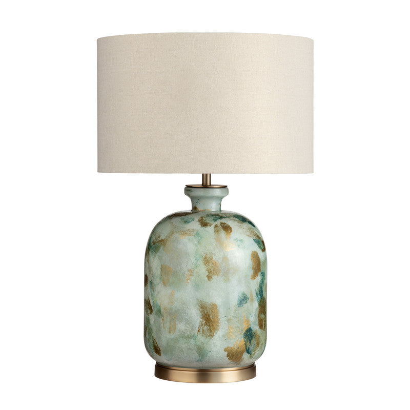Ember Green Table Lamp by Crestview at Eve Furniture