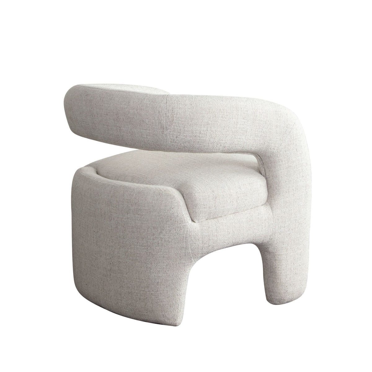 Ember Light Barley Fabric Chair (Set of 2) by Diamond Sofa at Eve Furniture