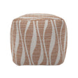 Ember Woven Pouf by TOV Furniture at Eve Furniture