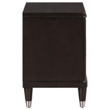 Emberlyn 2-drawer Nightstand Bedside Table Brown