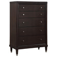 Emberlyn 5-drawer Bedroom Chest Brown by Coaster at Eve Furniture