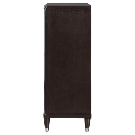 Emberlyn 5-drawer Bedroom Chest Brown by Coaster at Eve Furniture