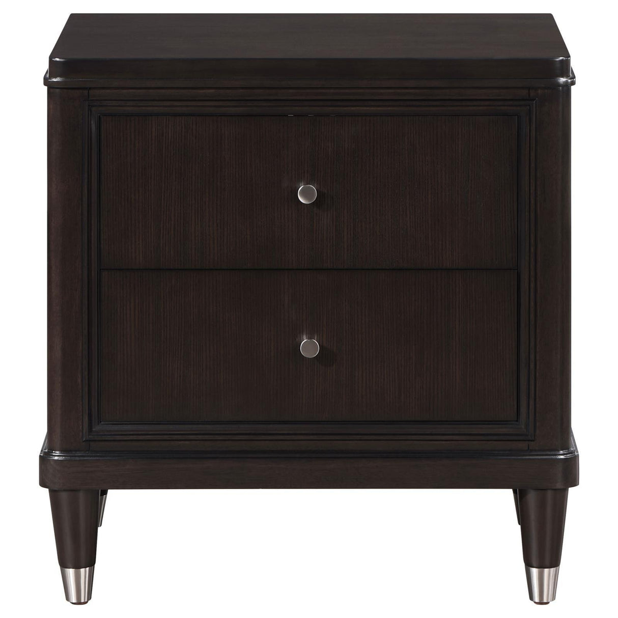 Emberlyn Brown 2-drawer Nightstand Bedside Table by Coaster at Eve Furniture