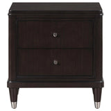 Emberlyn Brown 2-drawer Nightstand Bedside Table by Coaster at Eve Furniture