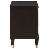 Emberlyn Brown 2-drawer Nightstand Bedside Table by Coaster at Eve Furniture