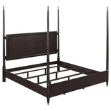 Emberlyn Brown 4-Piece Queen Poster Bedroom Set by Coaster at Eve Furniture
