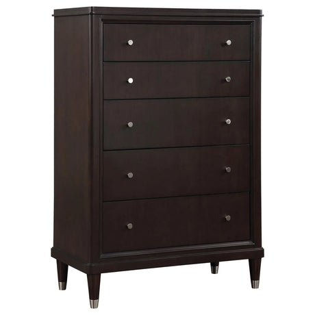 Emberlyn Brown 5-Piece Queen Poster Bedroom Set by Coaster at Eve Furniture