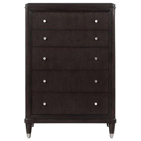 Emberlyn Brown 5-Piece Queen Poster Bedroom Set by Coaster at Eve Furniture
