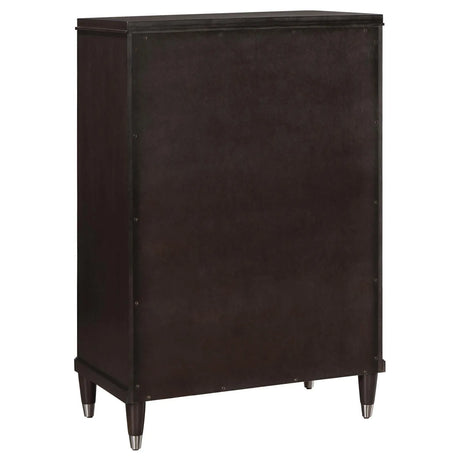 Emberlyn Brown 5-Piece Queen Poster Bedroom Set by Coaster at Eve Furniture