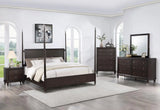 Emberlyn Brown 5-Piece Queen Poster Bedroom Set by Coaster at Eve Furniture